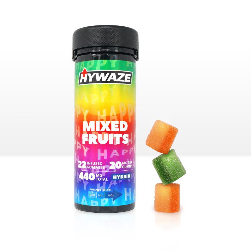 HYWAZEGUMMIES MIXEDFRUITS 22PCS