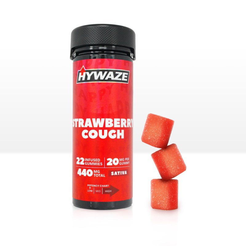 HYWAZEGUMMIES STRAWBERRYCOUGH 22PCS