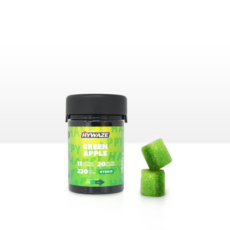 HYWAZEGUMMIES greenapple 11PCS